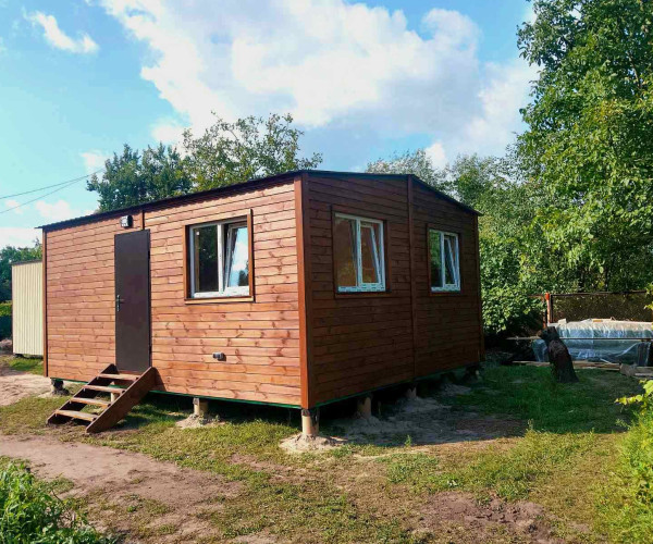 Дерев'яний будинок (дачний) 6х4,8м