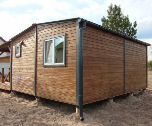 Дерев'яний будинок (дачний) 6х4,8м