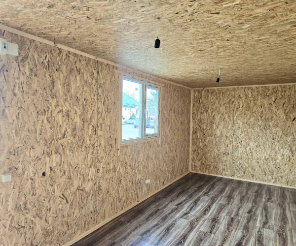  Прорабська, вагончик будівельний 6х2,4м на дерев'яному каркасі 