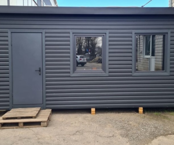 МАФ, магазин, кіоск, мобільний офіс 6х2,4м на металевому каркасІ