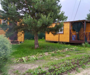 Дерев'яний будиночок 6х4.8м Дерев'яний будиночок 6х4.8м
