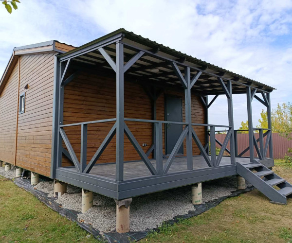 Будинок 7х6м +тераса 6х2,4м